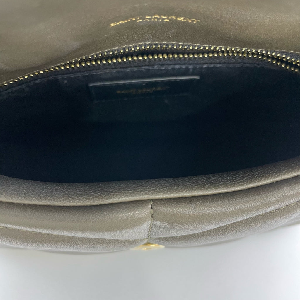 Saint laurent Toy PUFFER Napa Leather Handbag 7593371EL073212