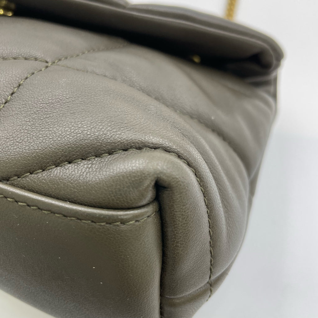 Saint laurent Toy PUFFER Napa Leather Handbag 7593371EL073212