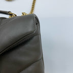 Saint laurent Toy PUFFER Napa Leather Handbag 7593371EL073212