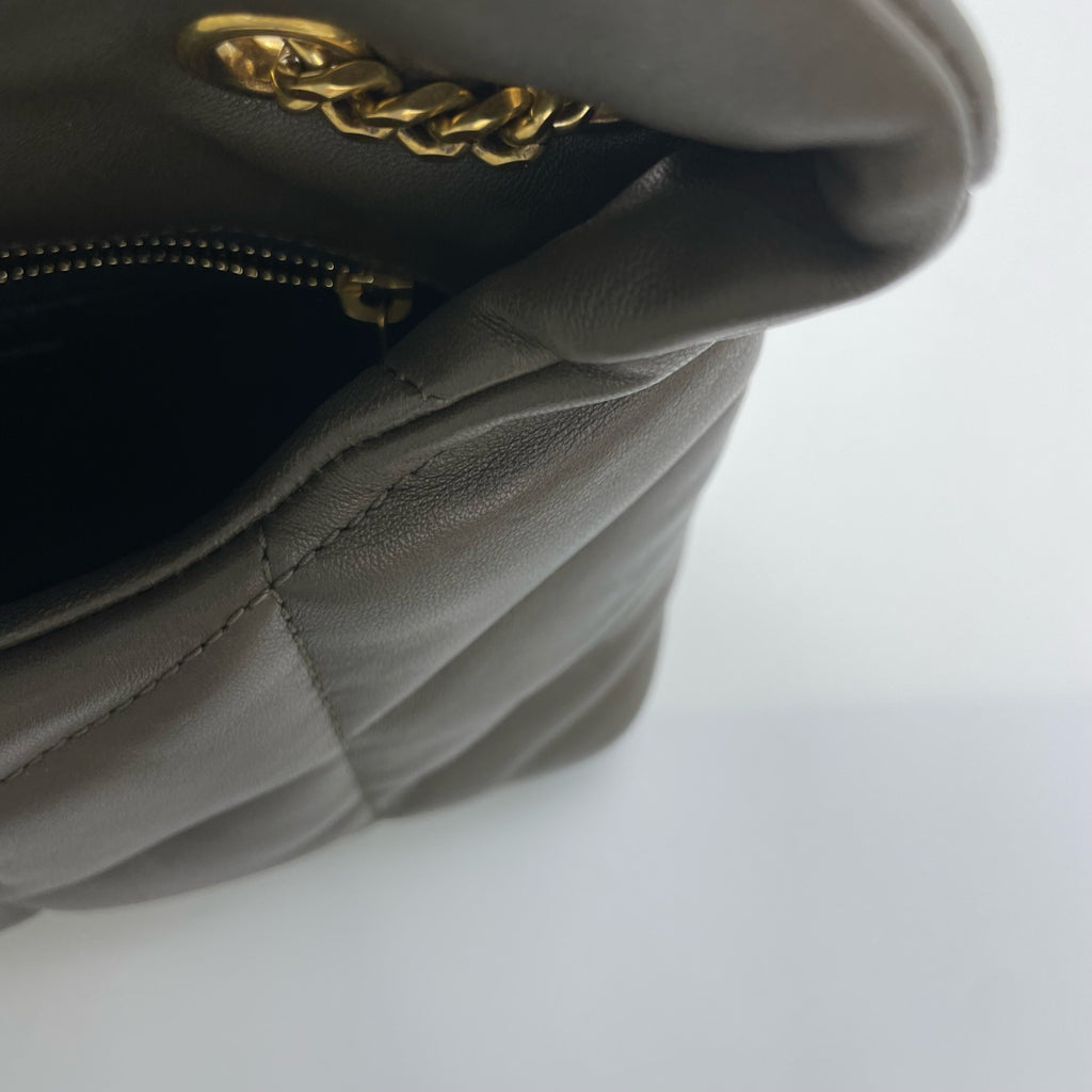 Saint laurent Toy PUFFER Napa Leather Handbag 7593371EL073212