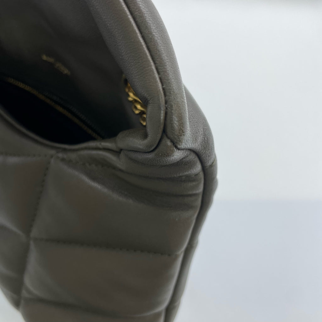 Saint laurent Toy PUFFER Napa Leather Handbag 7593371EL073212