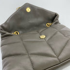Saint laurent Toy PUFFER Napa Leather Handbag 7593371EL073212