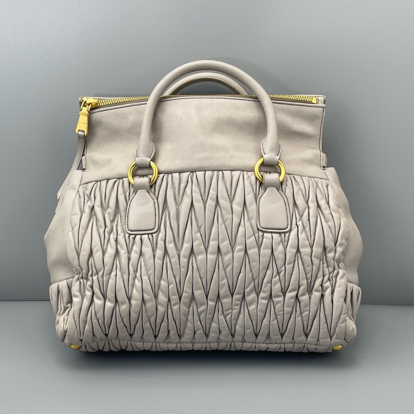 Miu Miu Gray Satchel