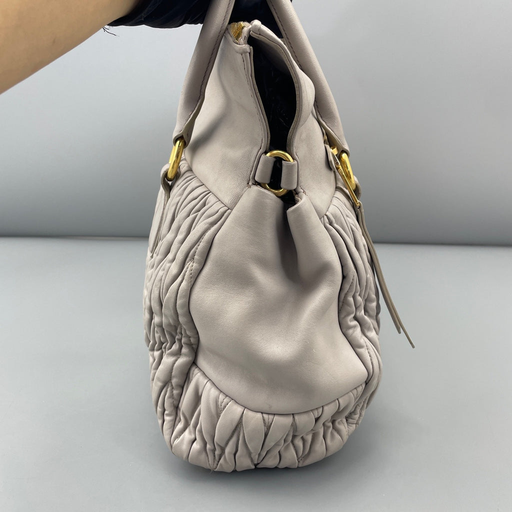 Miu Miu Gray Satchel