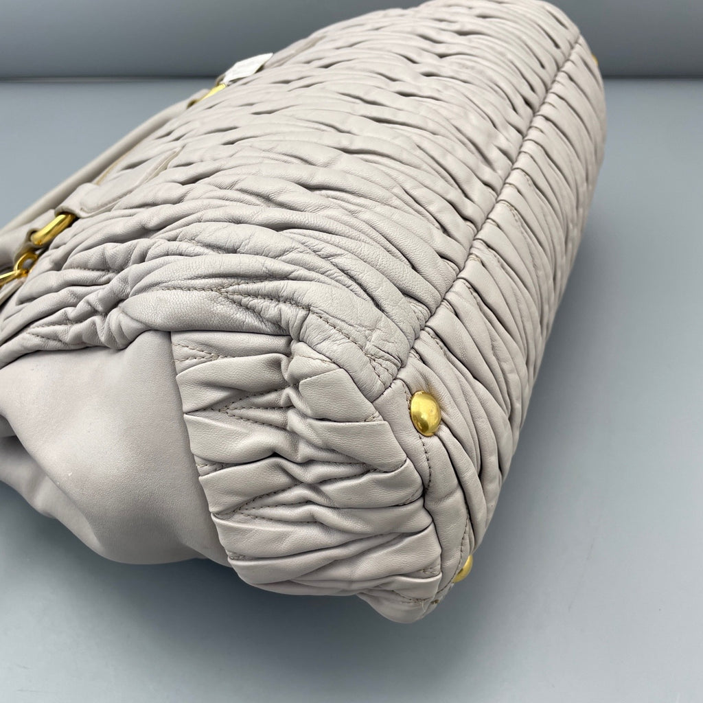Miu Miu Gray Satchel