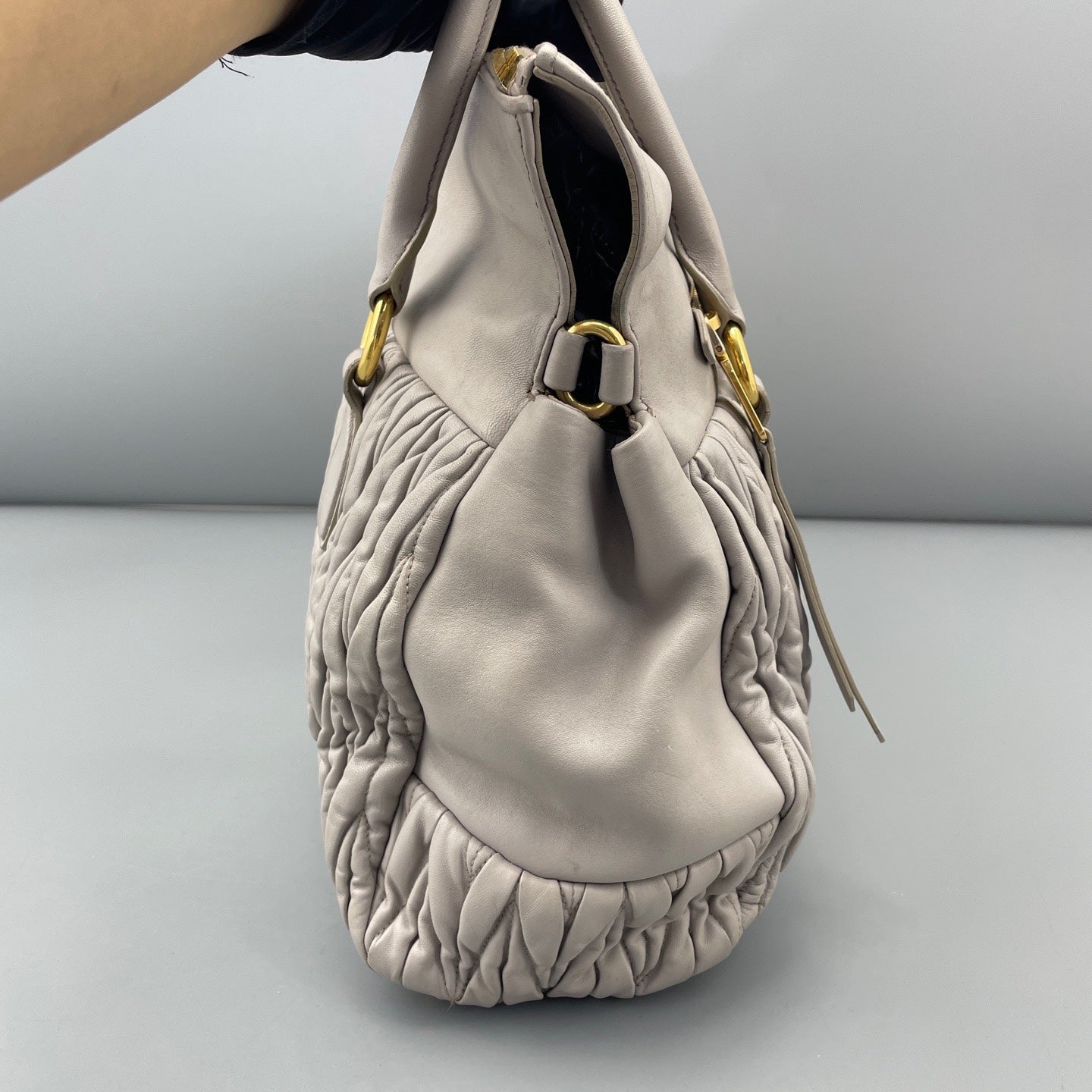 Miu Miu Gray Satchel