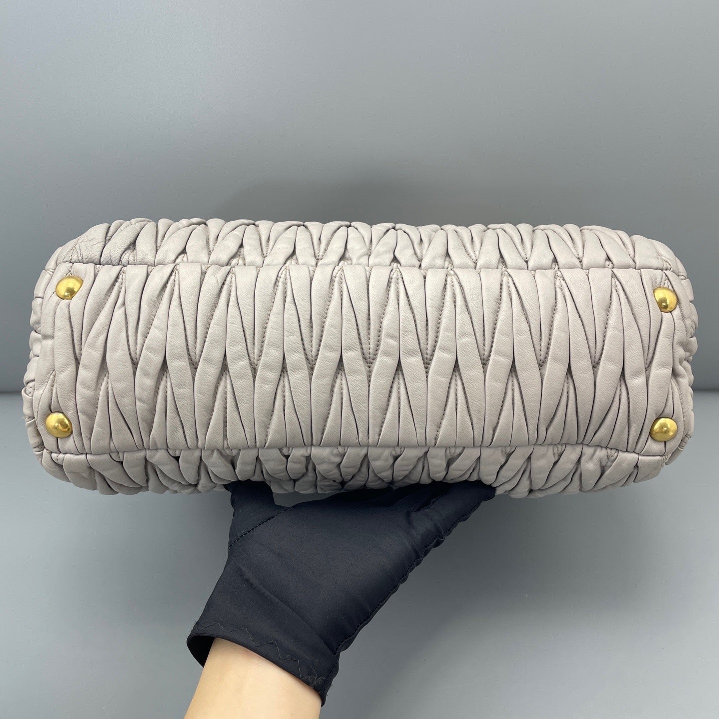 Miu Miu Gray Satchel