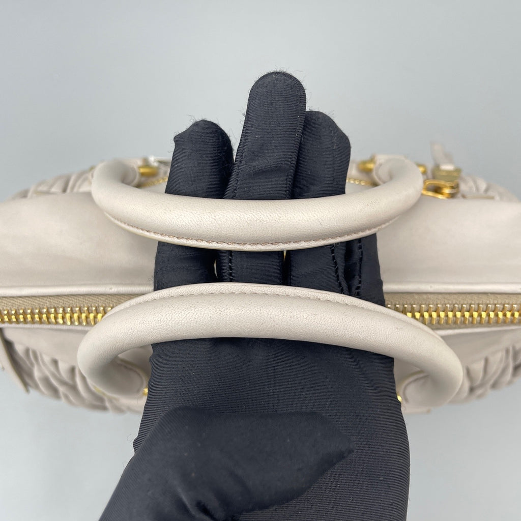 Miu Miu Gray Satchel