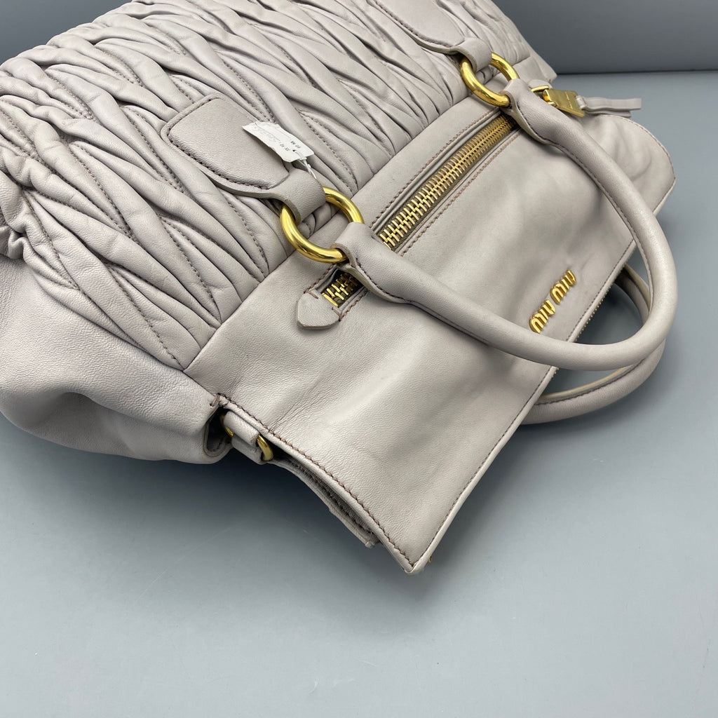 Miu Miu Gray Satchel
