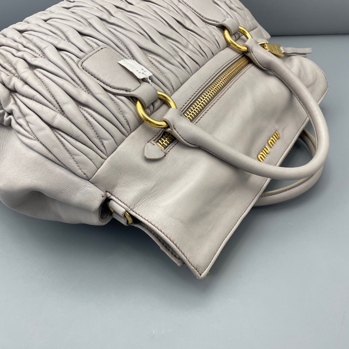 Miu Miu Gray Satchel