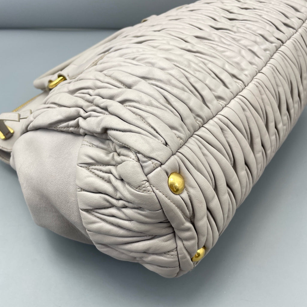 Miu Miu Gray Satchel