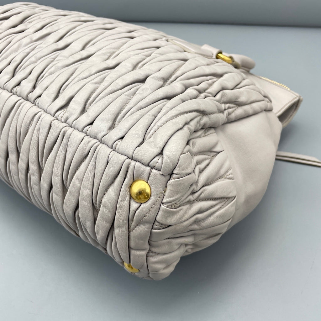 Miu Miu Gray Satchel