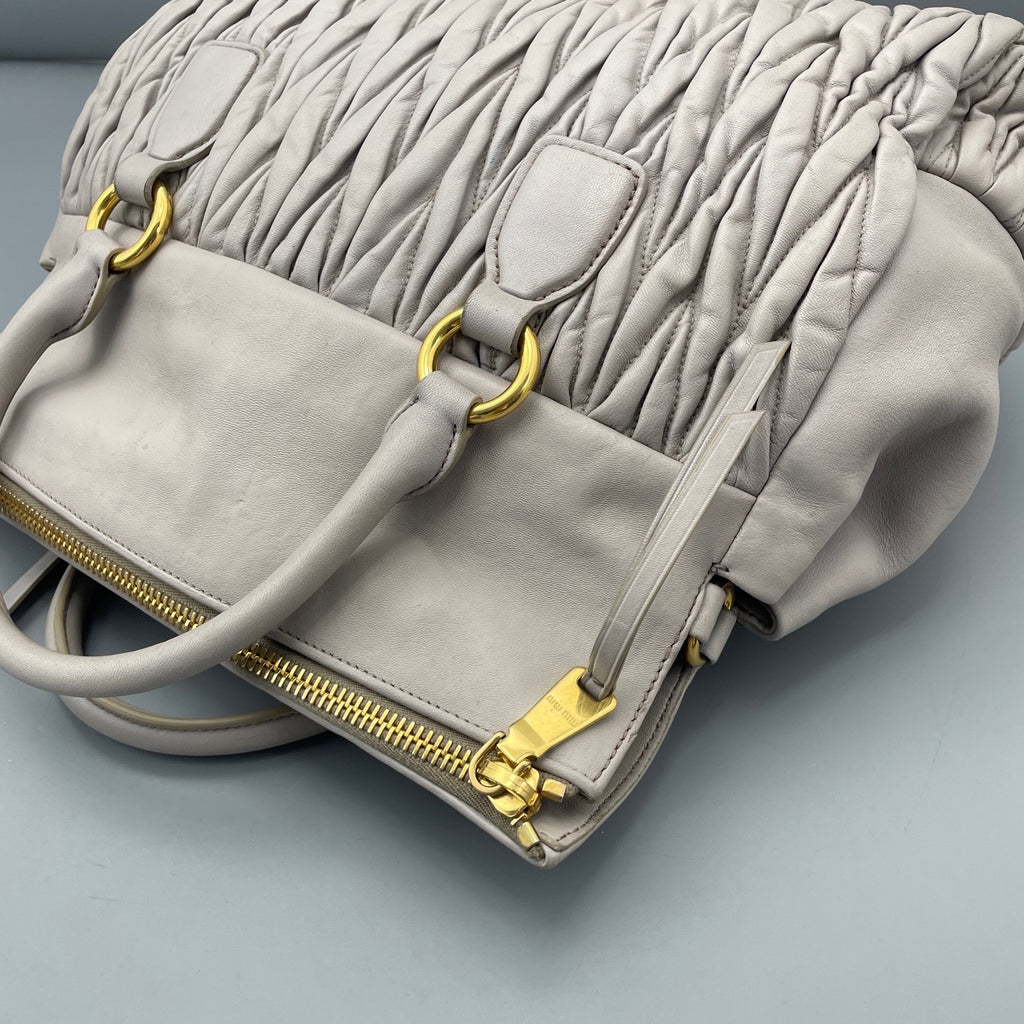Miu Miu Gray Satchel