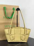 Bottega Veneta Yellow Satchel