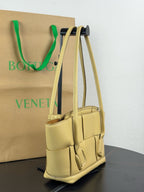 Bottega Veneta Yellow Satchel