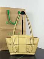 Bottega Veneta Yellow Satchel