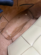 Bottega Veneta Yellow Satchel