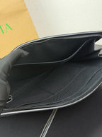 Bottega Veneta Black Clutch