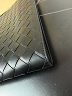 Bottega Veneta Black Clutch