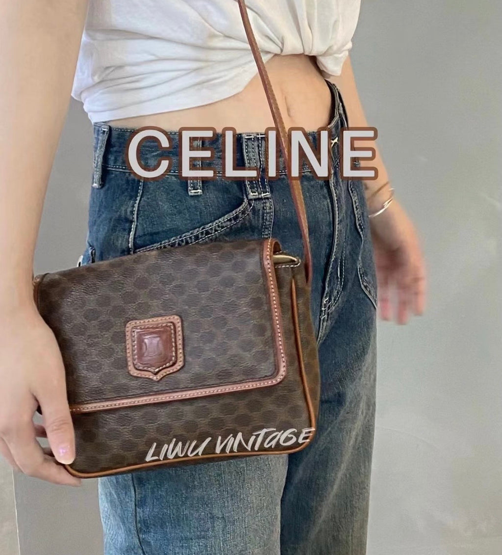 Celine Brown Messenger Bag