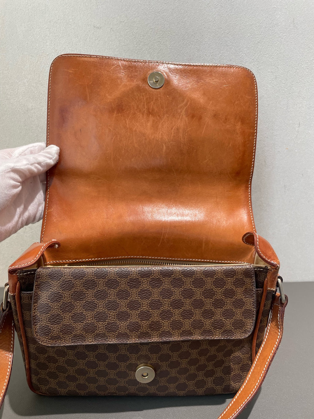 Celine Brown Messenger Bag