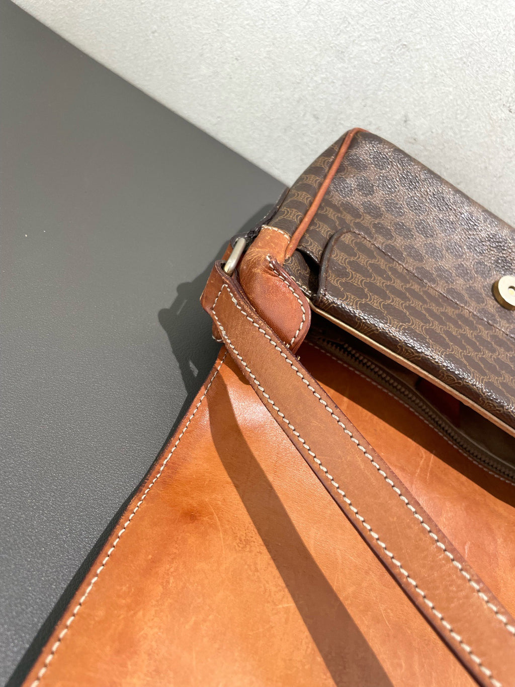 Celine Brown Messenger Bag