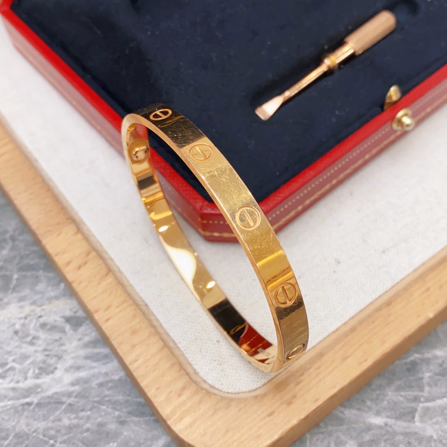 Cartier Rose gold Bangle