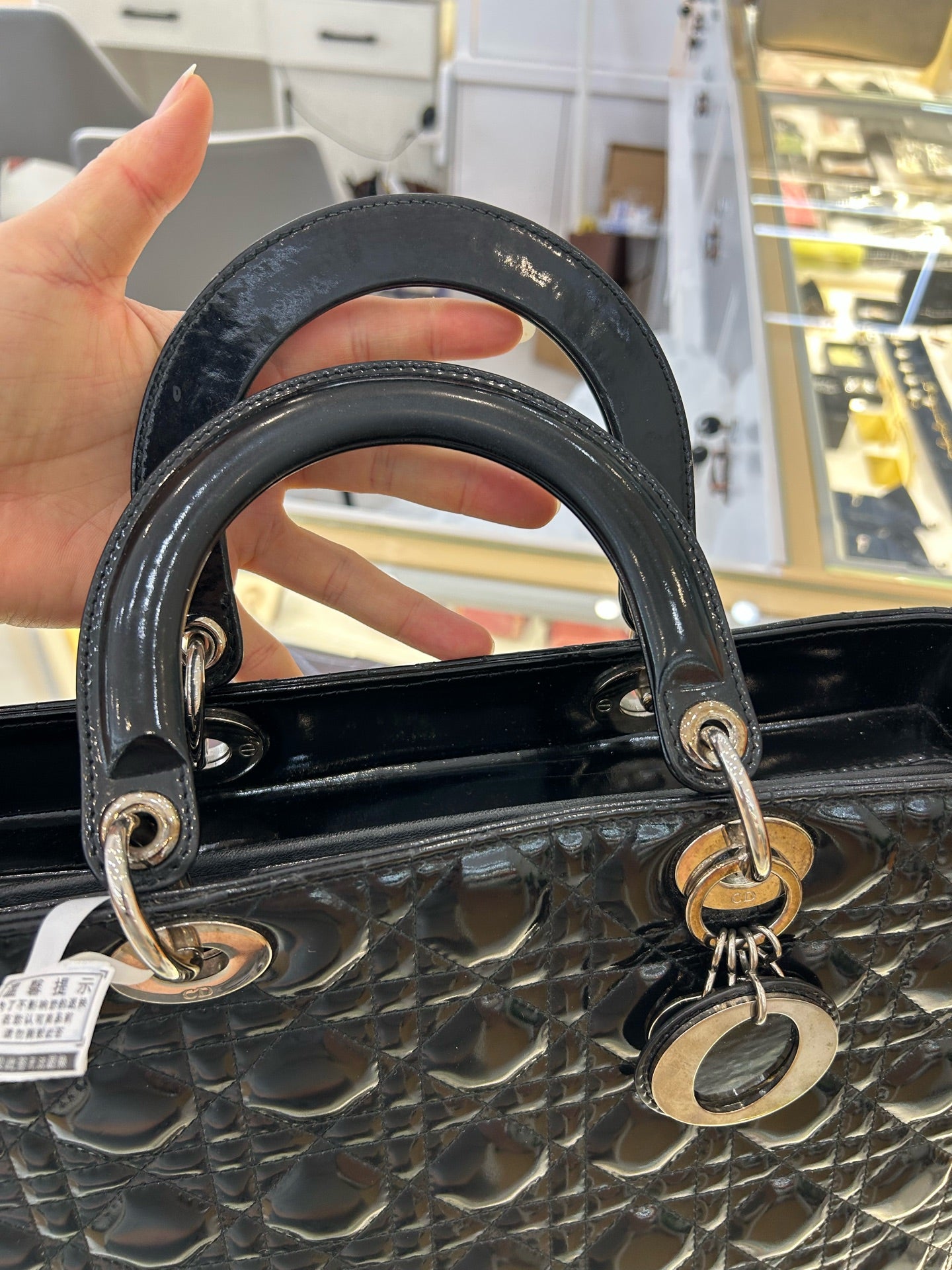Dior Leather Black M0566OWCB_M900