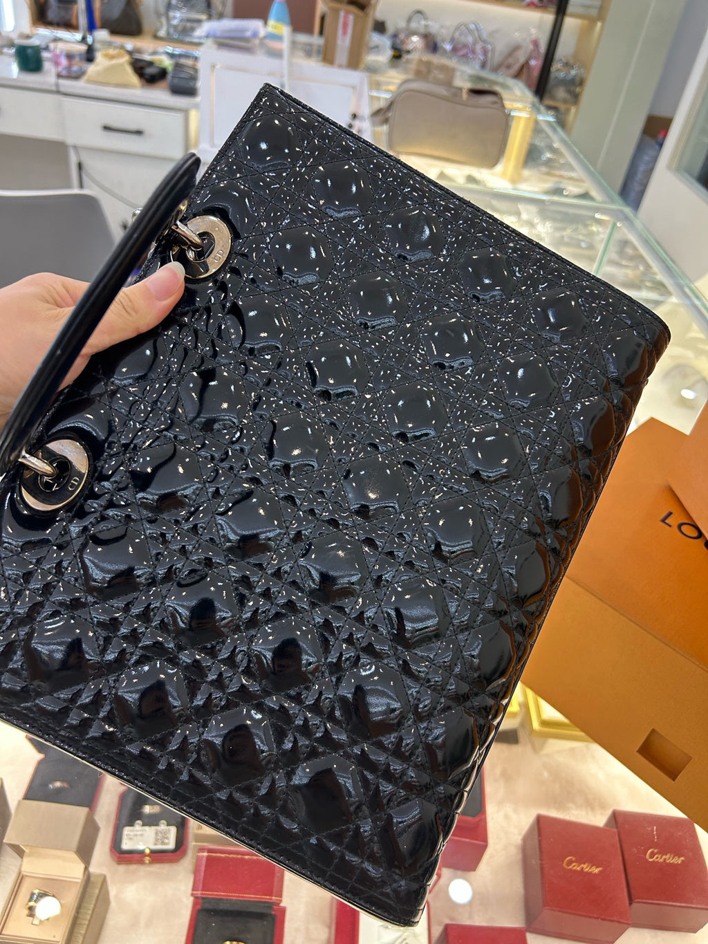 Dior Leather Black M0566OWCB_M900