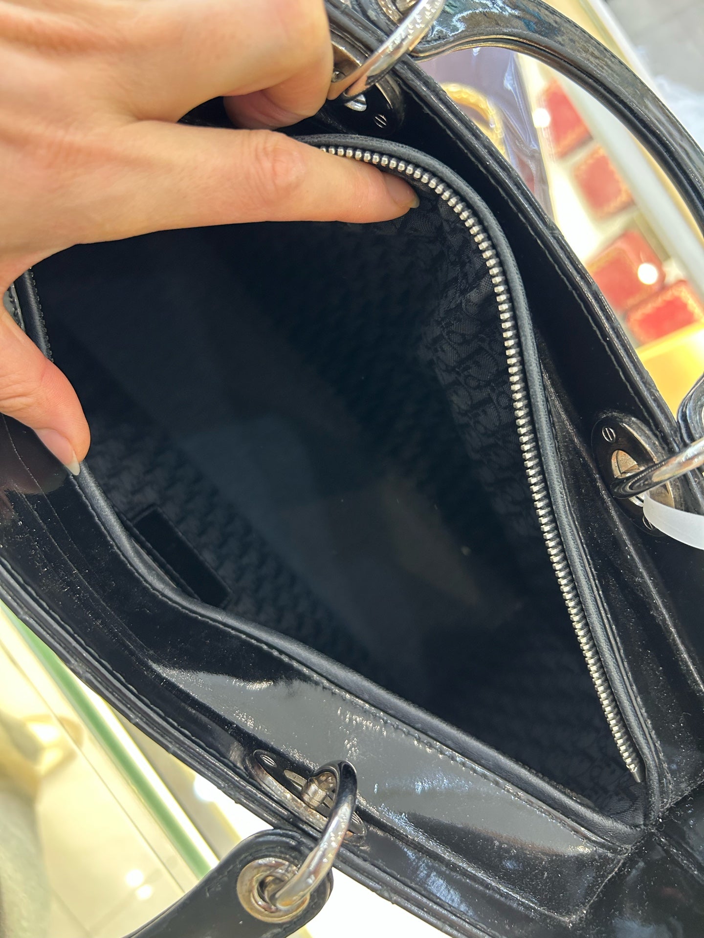 Dior Leather Black M0566OWCB_M900