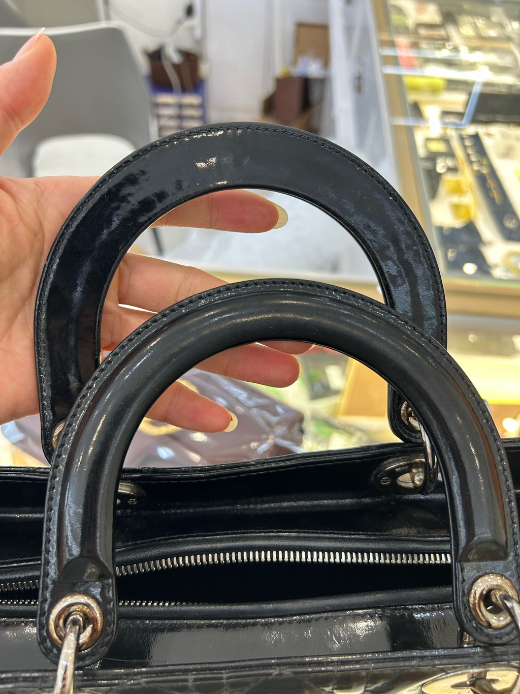 Dior Leather Black M0566OWCB_M900