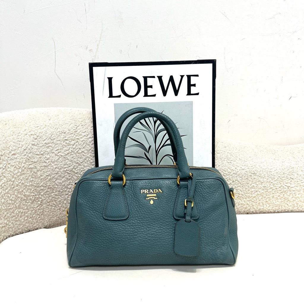 Prada Blue Satchel