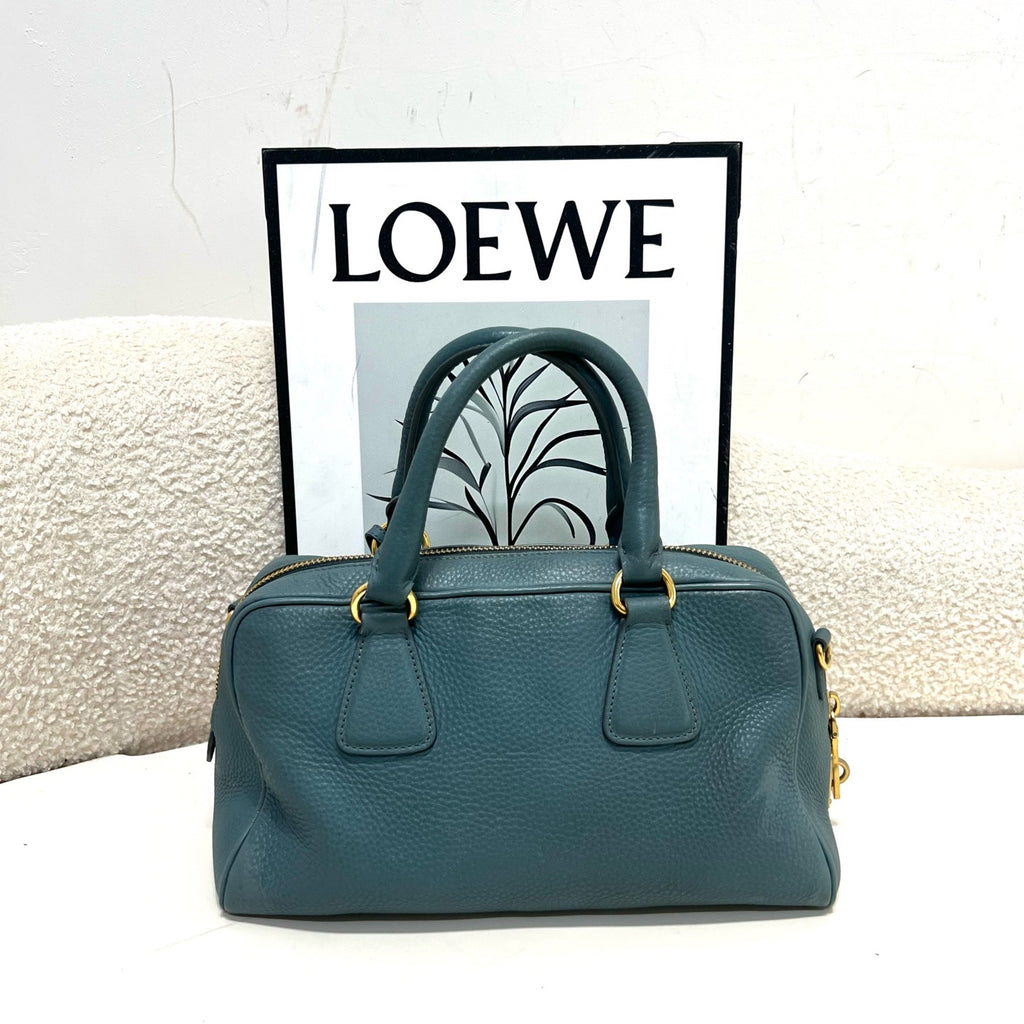 Prada Blue Satchel