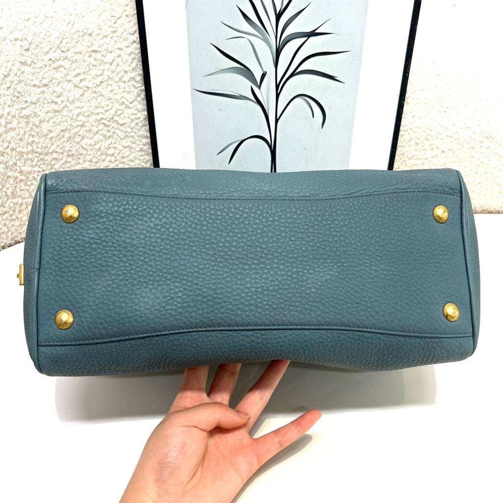 Prada Blue Satchel