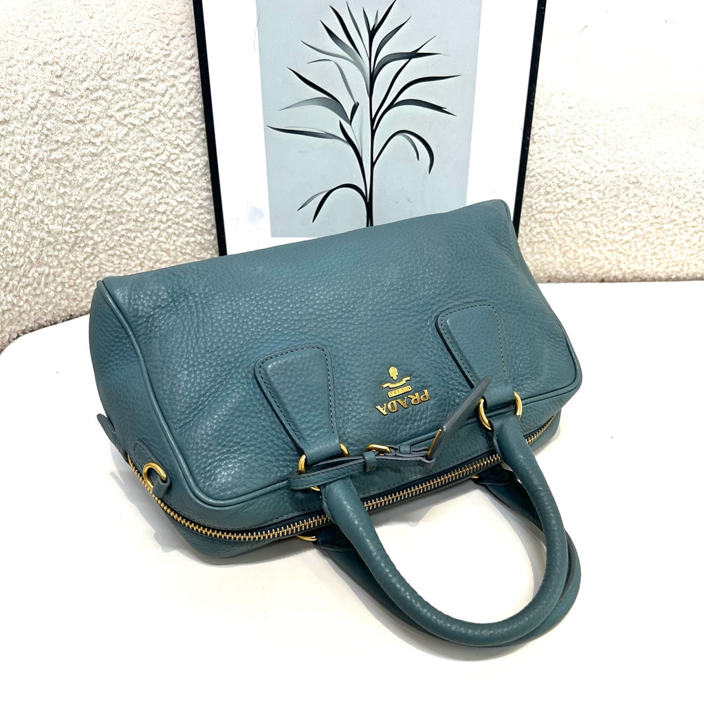 Prada Blue Satchel