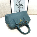 Prada Blue Satchel