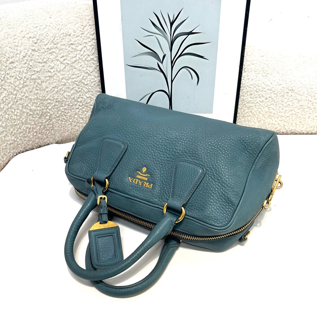 Prada Blue Satchel