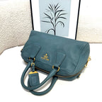 Prada Blue Satchel