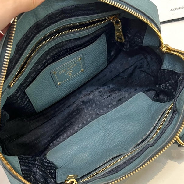 Prada Blue Satchel
