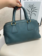 Prada Blue Satchel