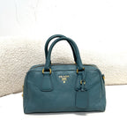 Prada Blue Satchel