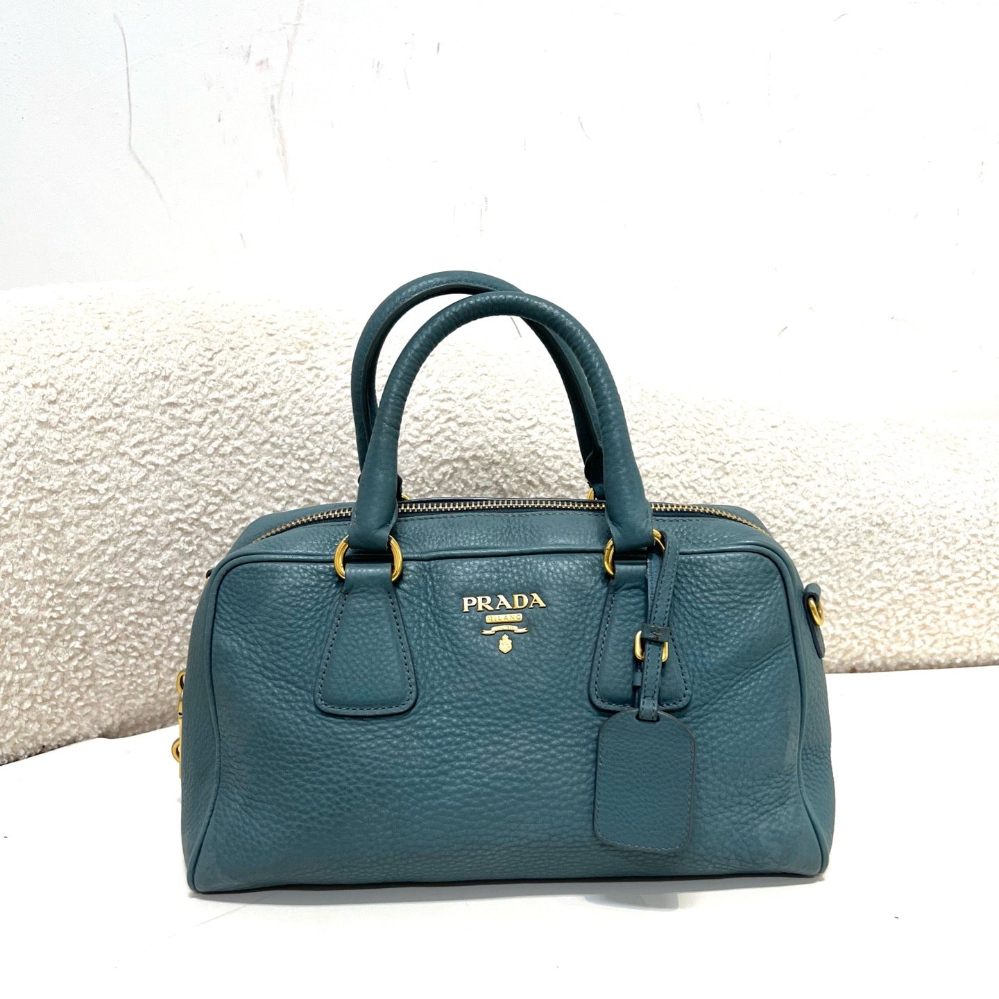 Prada Blue Satchel