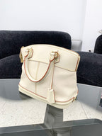 Louis Vuitton White Satchel