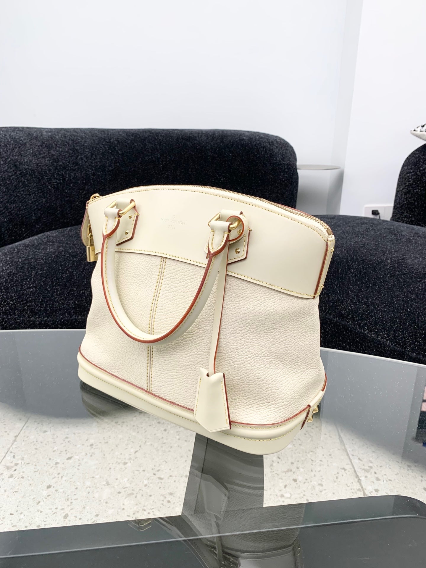 Louis Vuitton White Satchel