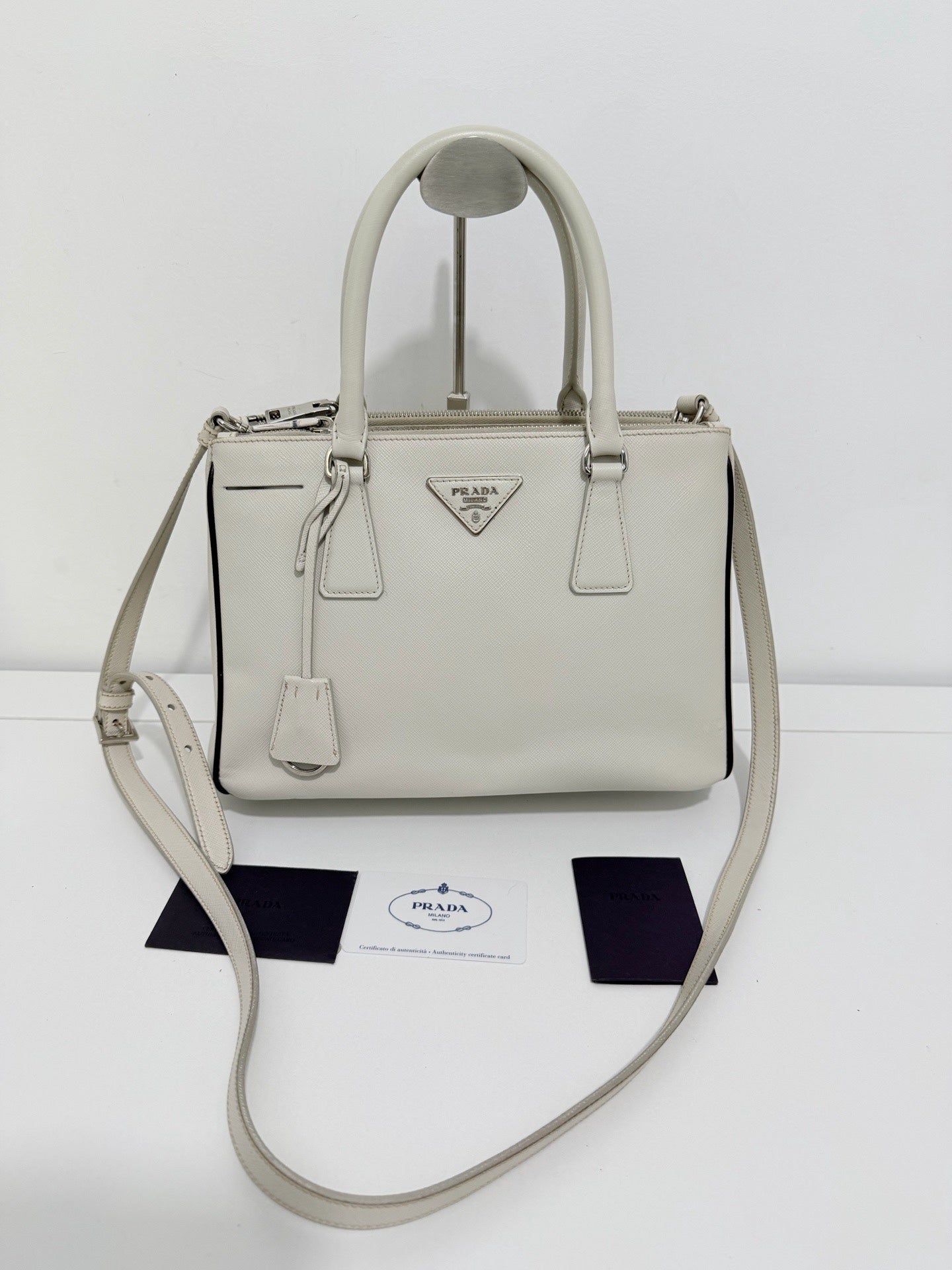 Prada White Tote