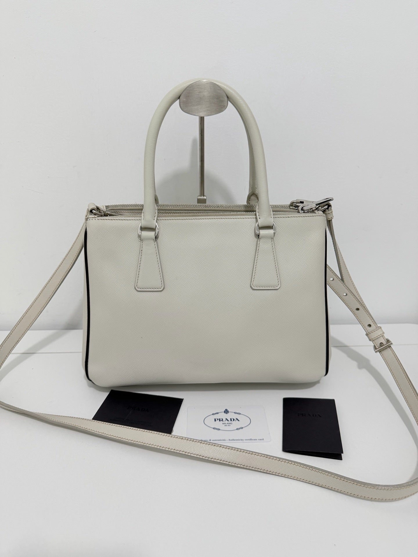 Prada White Tote