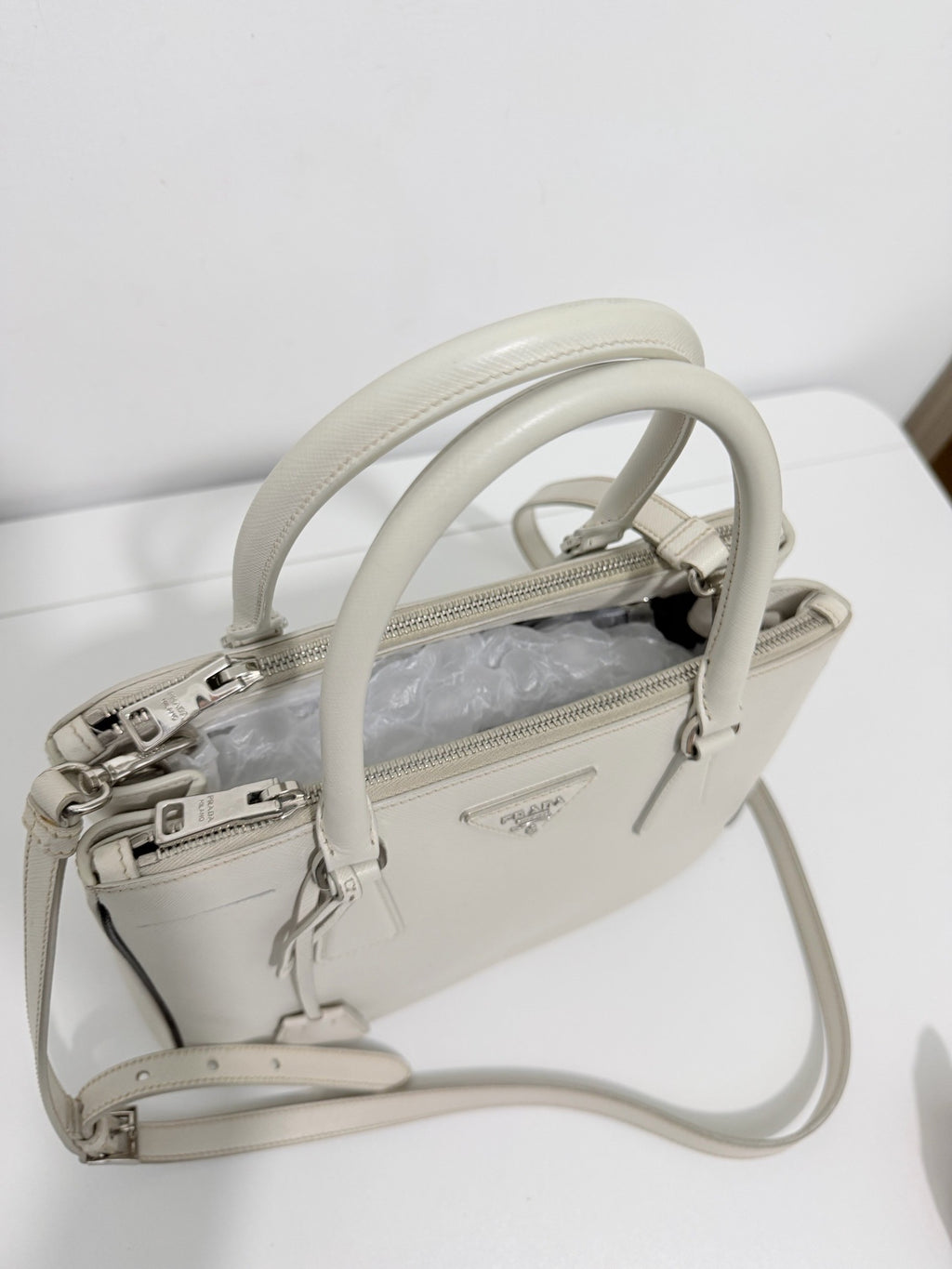Prada White Tote
