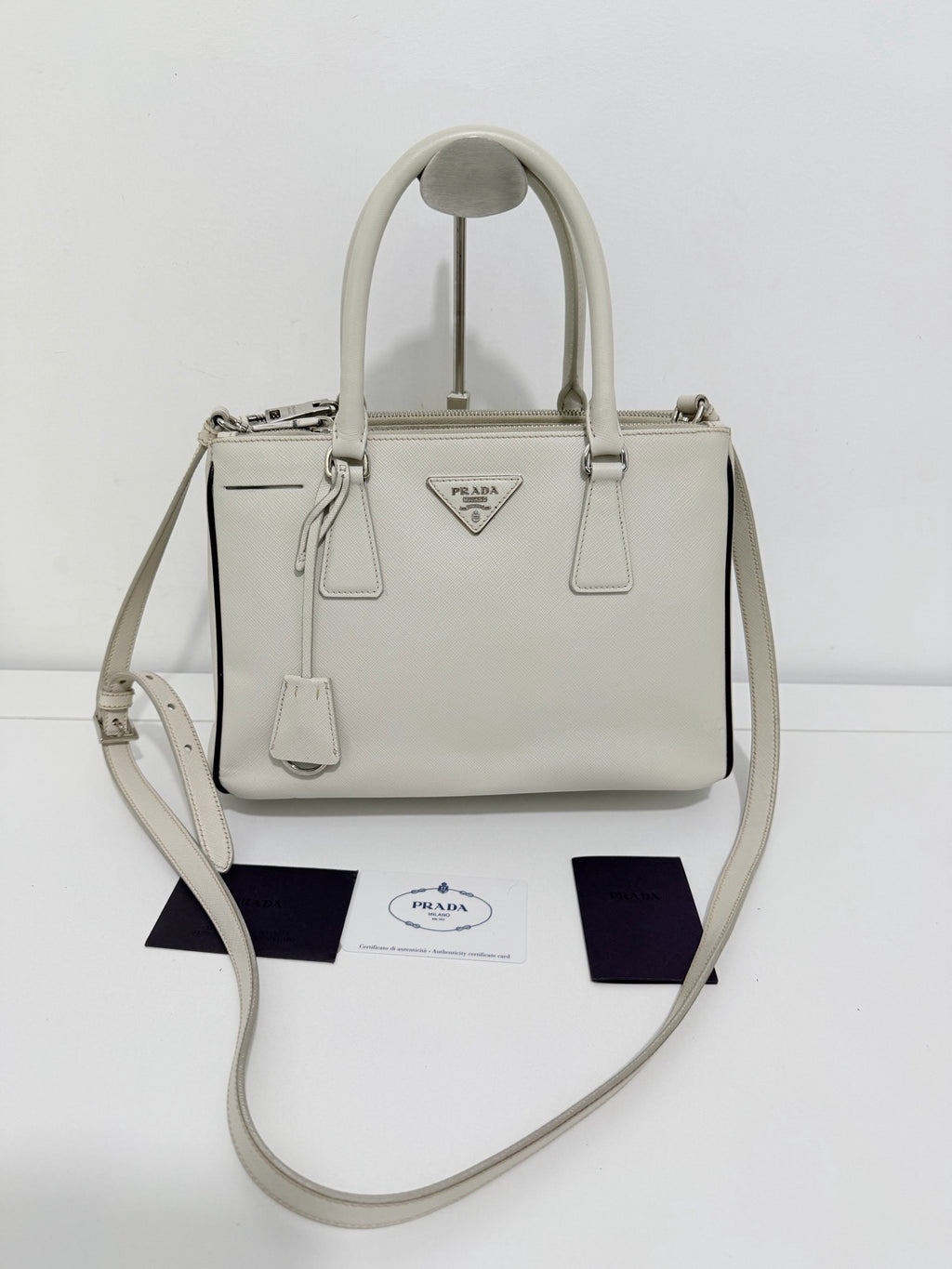Prada White Tote