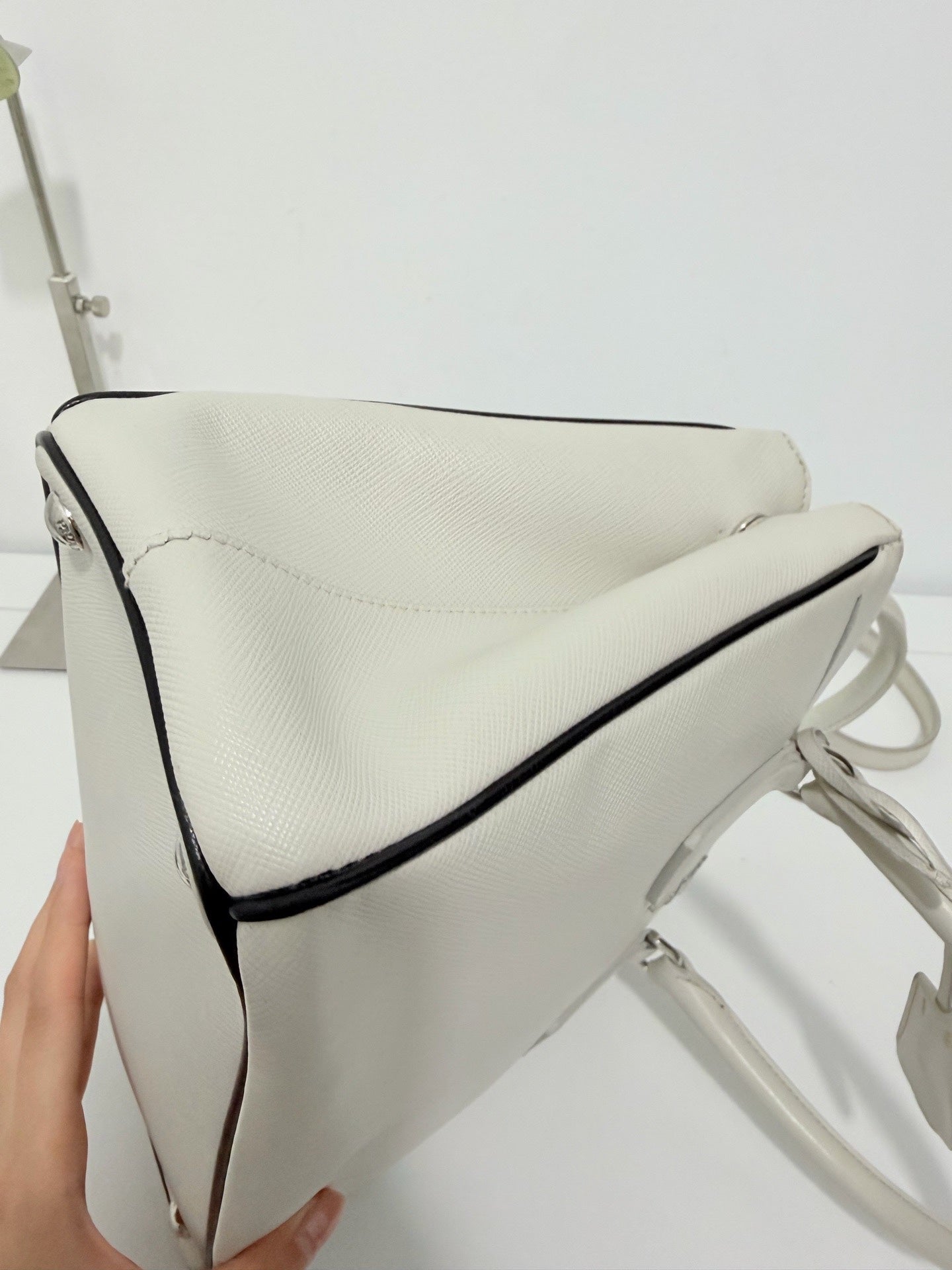 Prada White Tote
