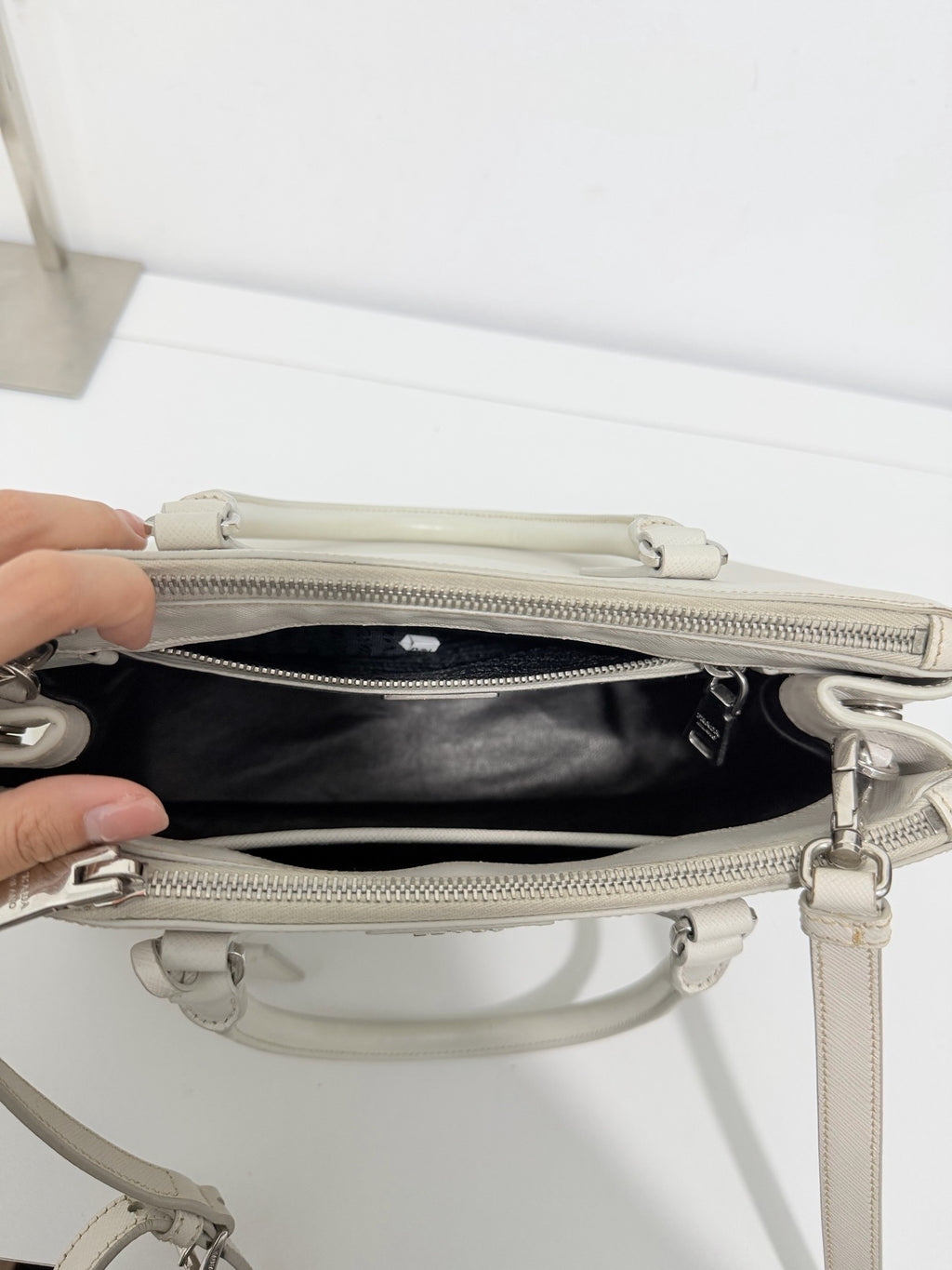 Prada White Tote